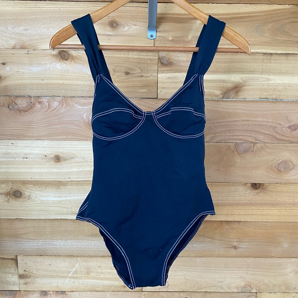 Eres Elegant Black One-Piece Swimsuit
